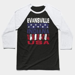 Evansville Indiana USA T-Shirt Baseball T-Shirt